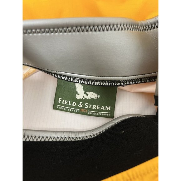 Field&Stream Men's Long Sleeve Light Weight Yellow Pullover Windbreaker Size XXL - Picture 10 of 12